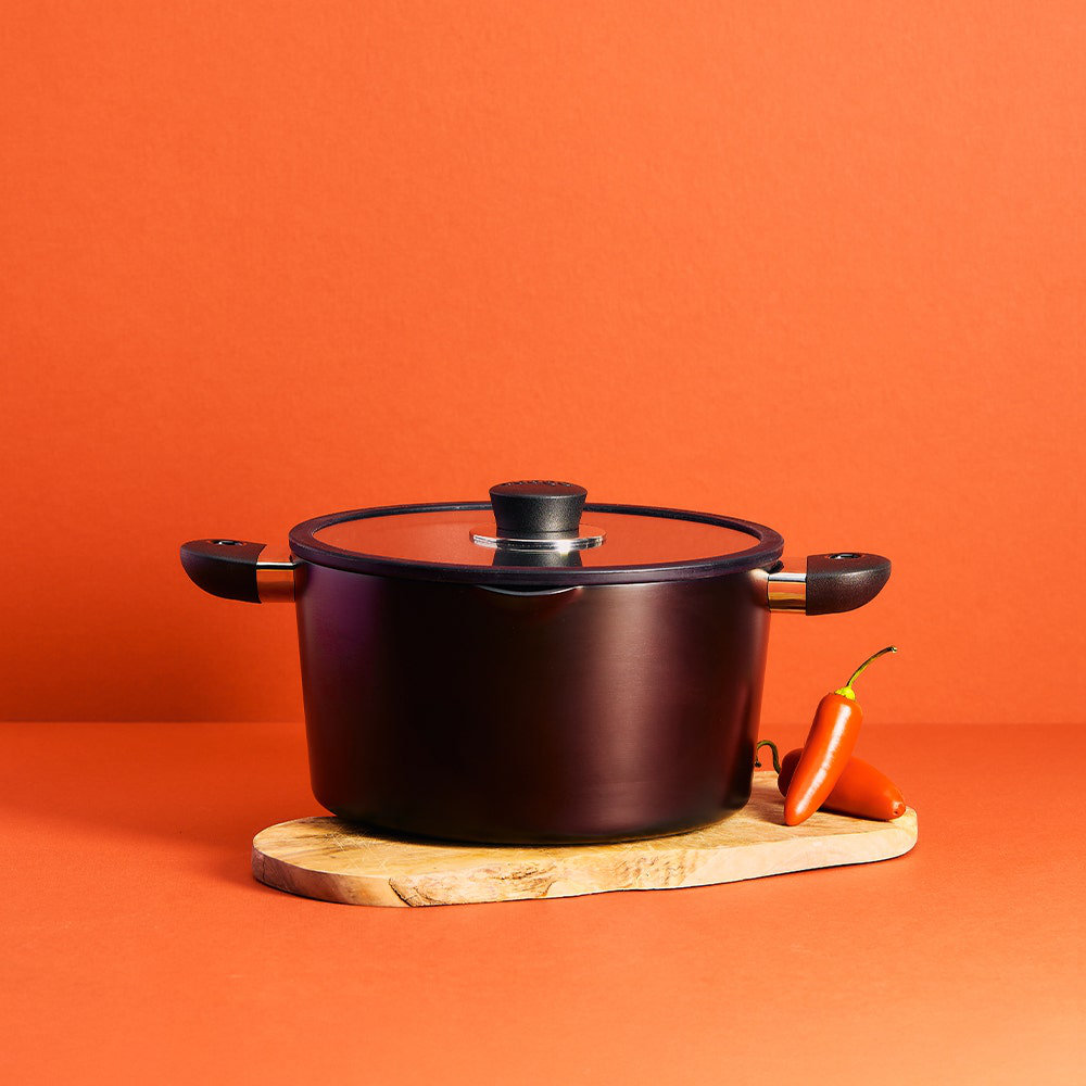 Judge Vista Ceramic, 24cm Casserole, 4L Black 24cm